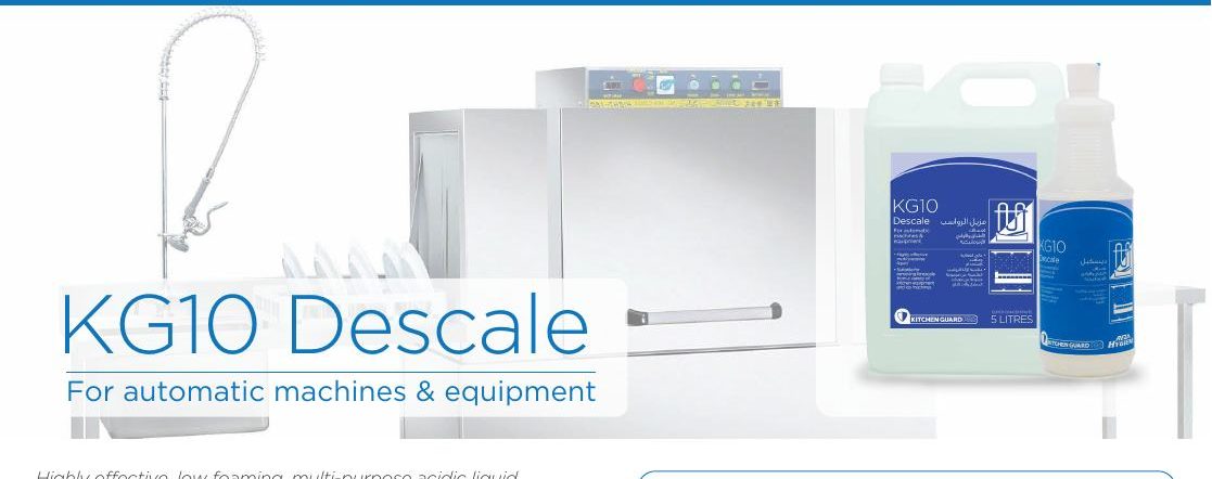 KG10 Descale pictured in REZA manual