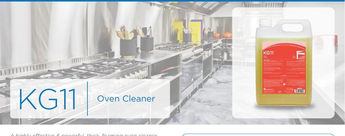 KG11 Oven Cleaner pictured in REZA manual