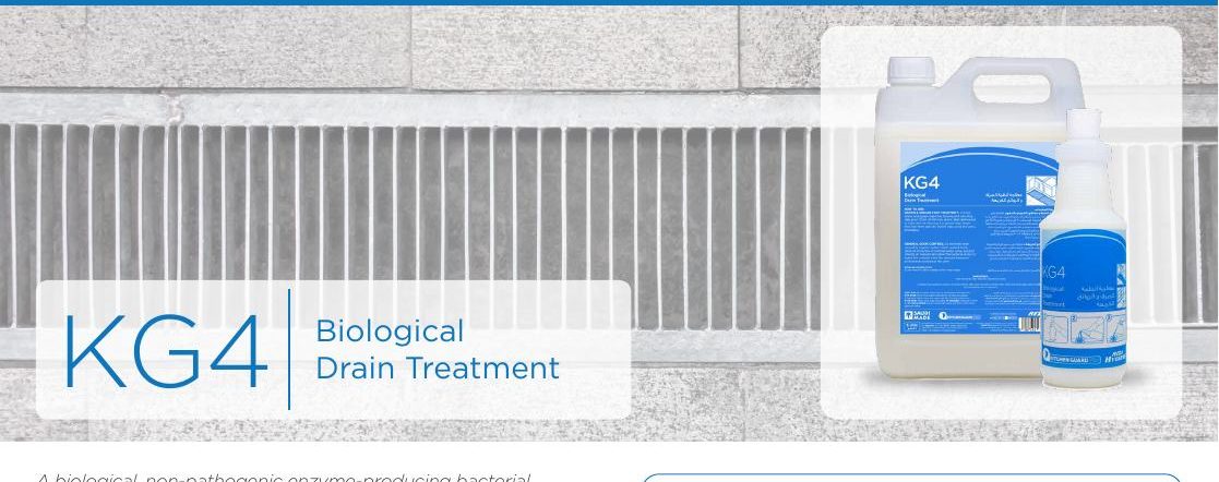 KG4 Biological Drain Treatment pictured in REZA manual